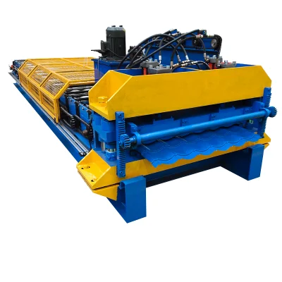 Metal Roof Tile Sheet Roll Forming Machine Roofing Tiles Houses Building Materials